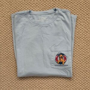 Vineyard Vines Men's Sky Blue short Sleeve Tee